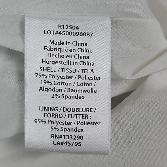 Rachel Zoe Black and White Dots Pleated Mini Skirt with Pockets 8 - Picture 15 of 15